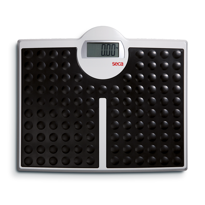Electronic flat scales with very high capacity
